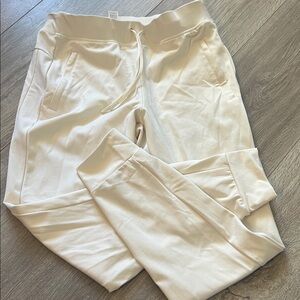 Yogalicious Cream Track Pants